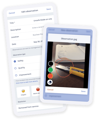 Submit observations quickly Submit observations quickly